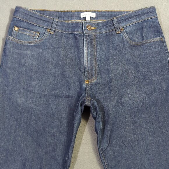 Peter Millar Jeans Men's 36x29 Blue Pilot Mill Denim 5 Pocket Straight - Picture 2 of 12